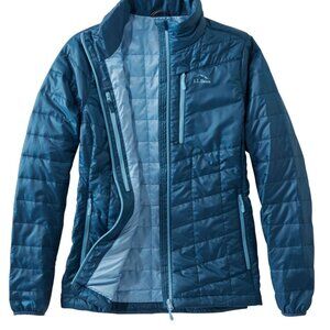 LLBean women's royal blue packable winter/fall/spring jacket size small